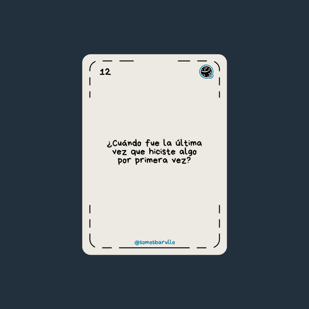 Baraja de cartas "EL JUEGO VOL.2" de Somos Barullo