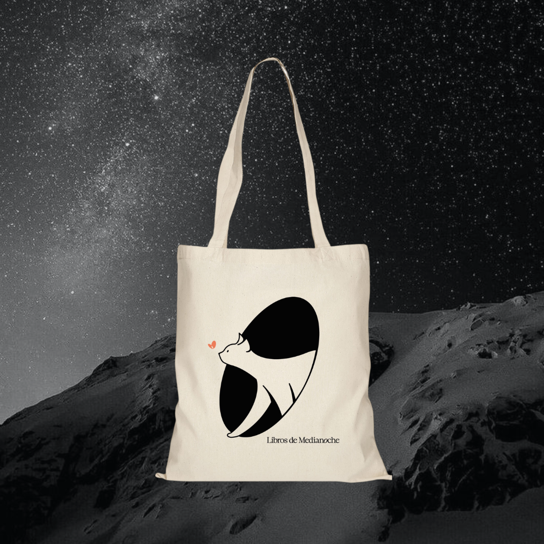 Totebag "Medianoche Cat"