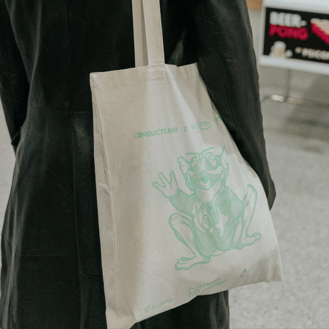 Totebag "SKINNER FROG"