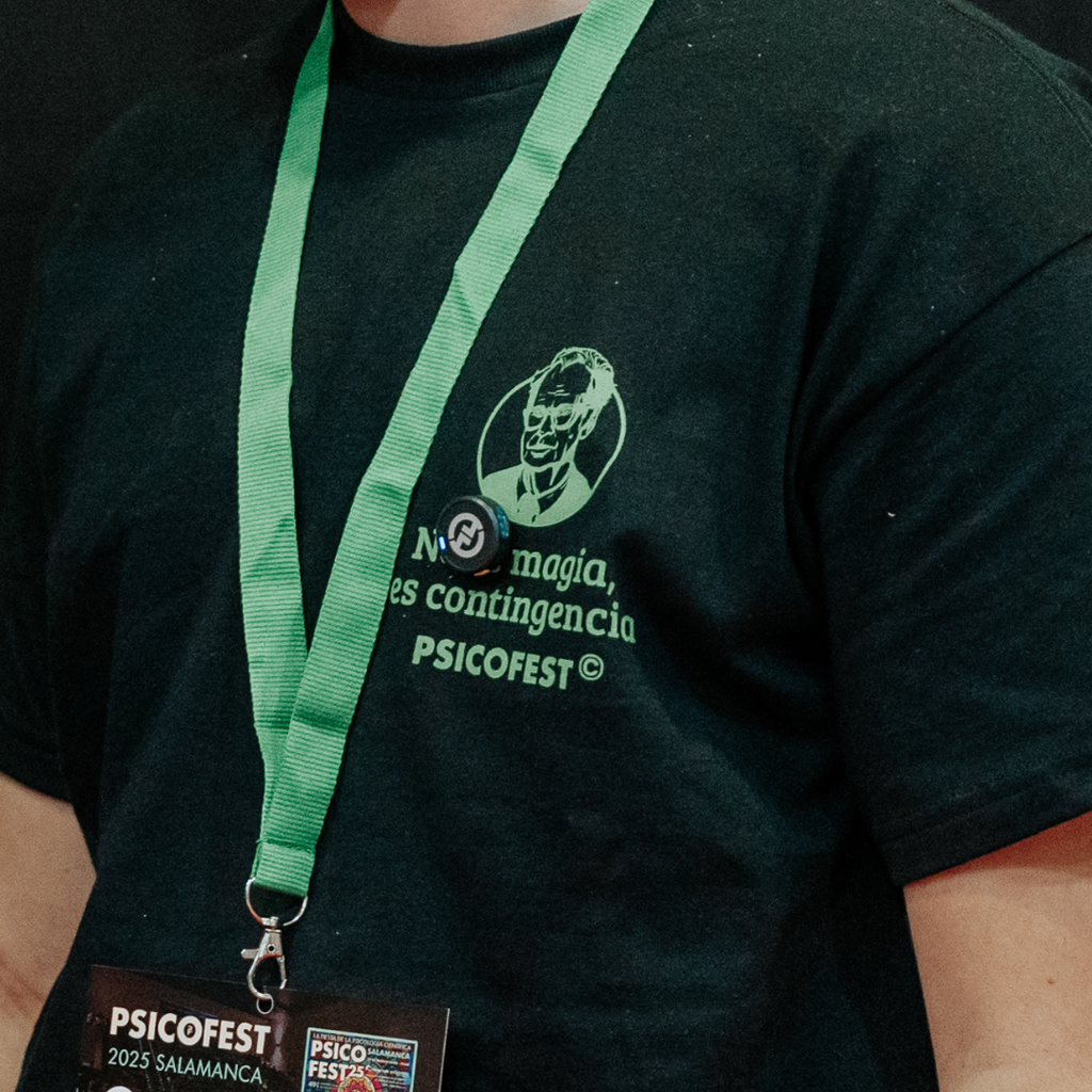 Camiseta negra "PSICOFEST"