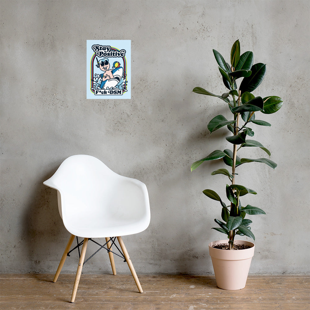 Póster cuadro acabado brillante mate tamaño grande con frase chula, épica, reflexiva. Diseño artístico, moderno, estético, urbano. Inspirado en psicología.