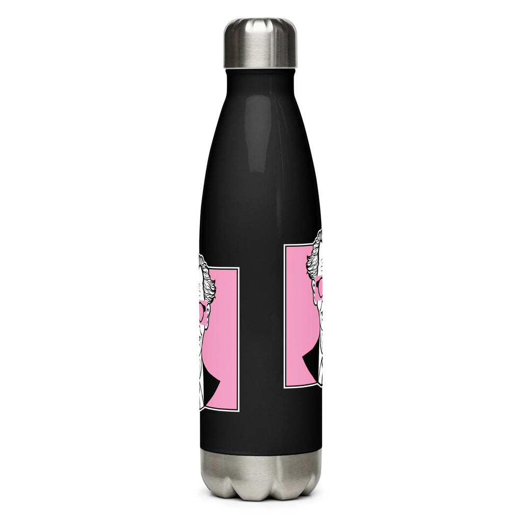 Botella de acero inoxidable de 500 ml con diseño personalizado y estética moderna, urbana, artística, minimalista. Con significado e inspiración en psicología.