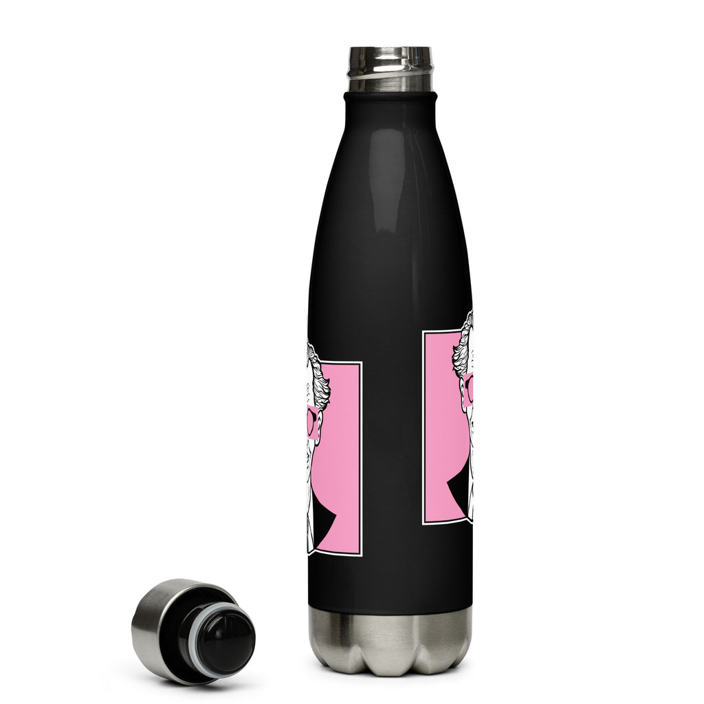Botella de acero inoxidable de 500 ml con diseño personalizado y estética moderna, urbana, artística, minimalista. Con significado e inspiración en psicología.