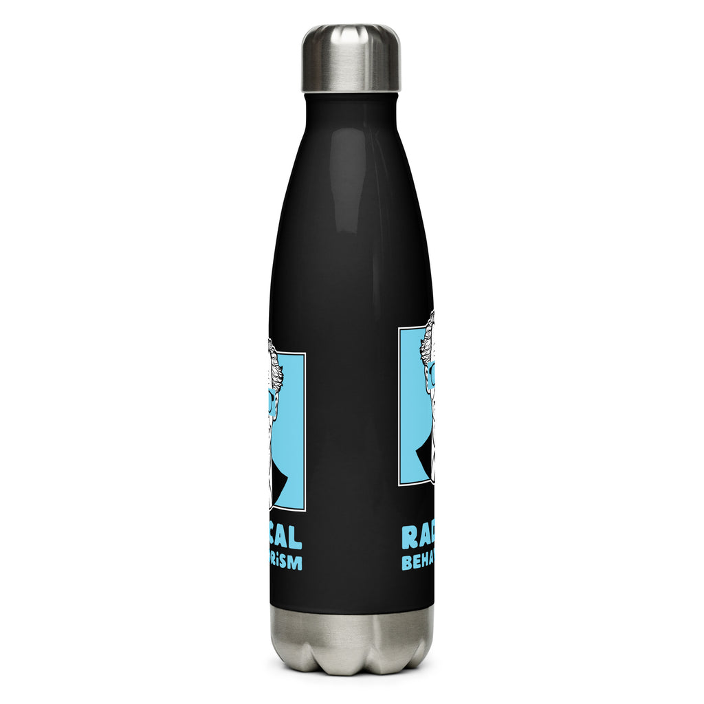 Botella de acero inoxidable de 500 ml con diseño personalizado y estética moderna, urbana, artística, minimalista. Con significado e inspiración en psicología.