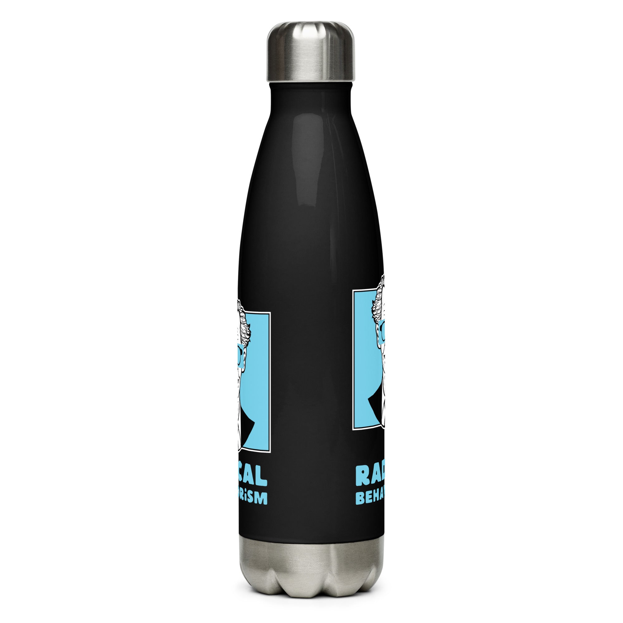 Botella de acero inoxidable de 500 ml con diseño personalizado y estética moderna, urbana, artística, minimalista. Con significado e inspiración en psicología.