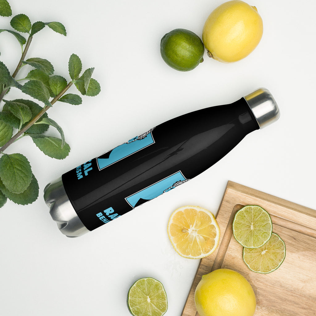 Botella de acero inoxidable de 500 ml con diseño personalizado y estética moderna, urbana, artística, minimalista. Con significado e inspiración en psicología.