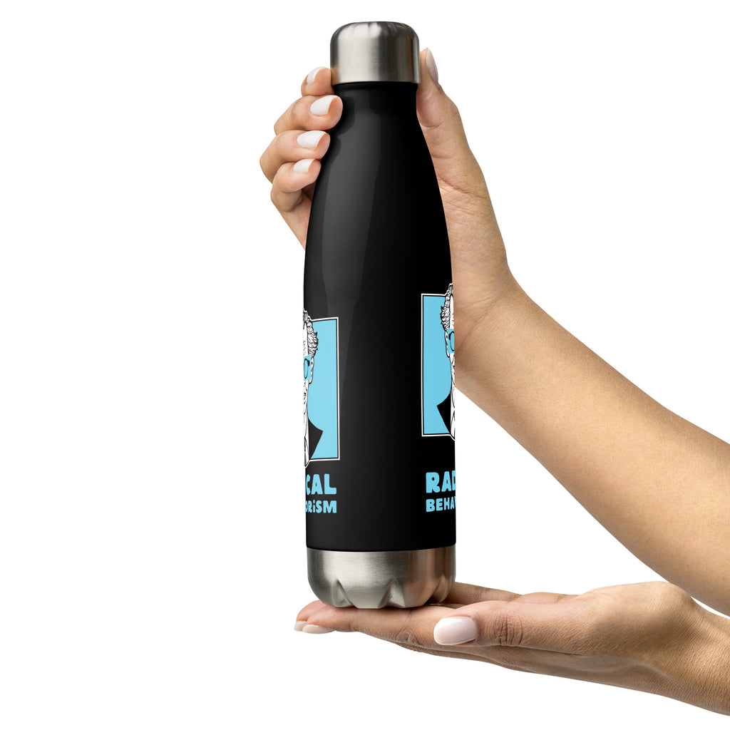 Botella de acero inoxidable de 500 ml con diseño personalizado y estética moderna, urbana, artística, minimalista. Con significado e inspiración en psicología.