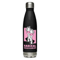 Botella de acero inoxidable de 500 ml con diseño personalizado y estética moderna, urbana, artística, minimalista. Con significado e inspiración en psicología.