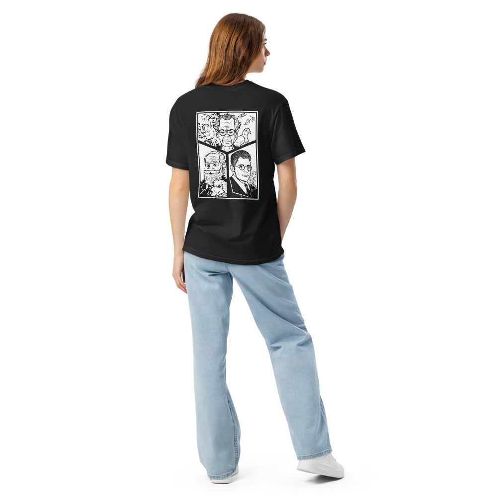 Camiseta gruesa de moda con estética urbana y moderna. Diseño inspirado en psicología y con significado profundo. Perfecta para expresar identidad y juventud.