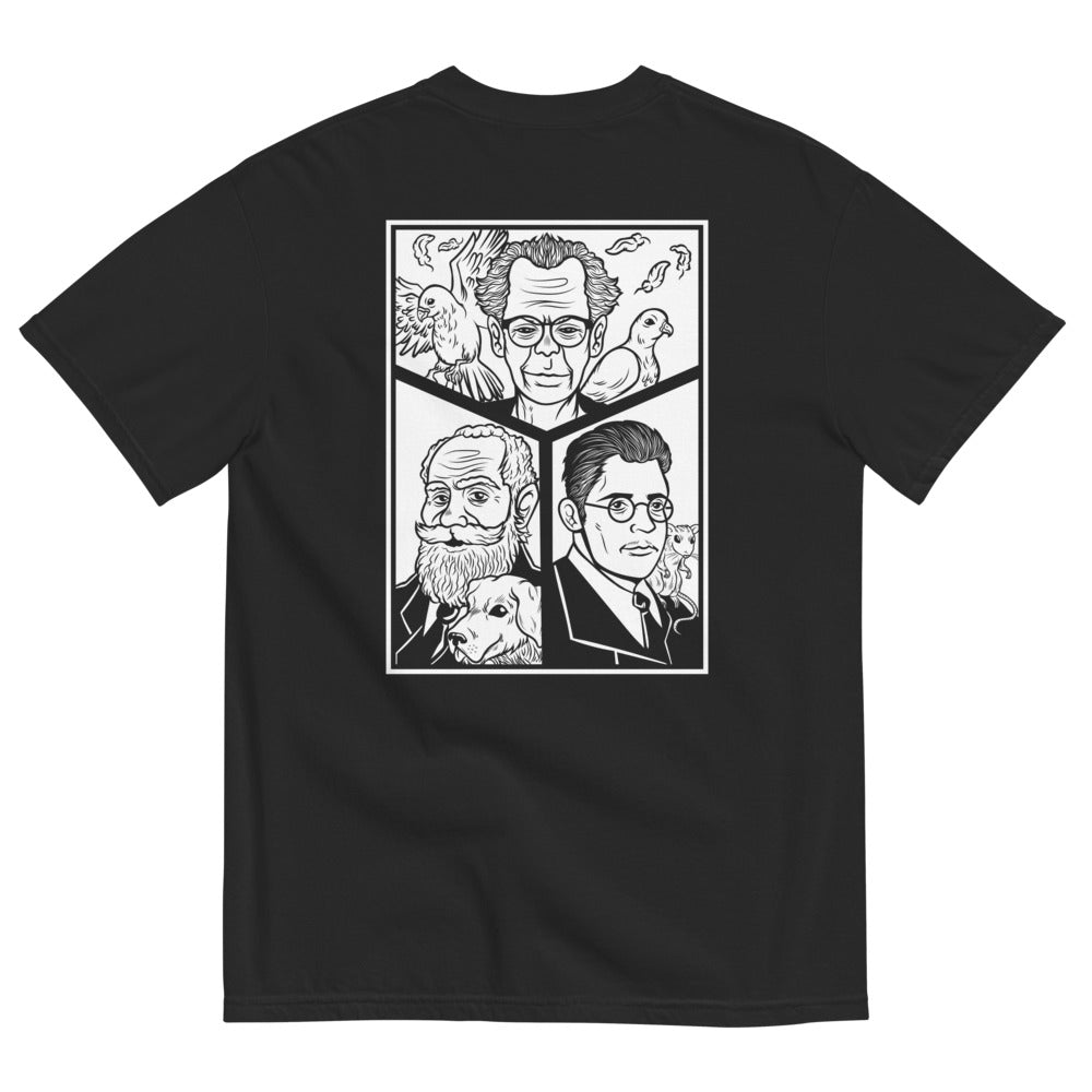 Camiseta gruesa de moda con estética urbana y moderna. Diseño inspirado en psicología y con significado profundo. Perfecta para expresar identidad y juventud.