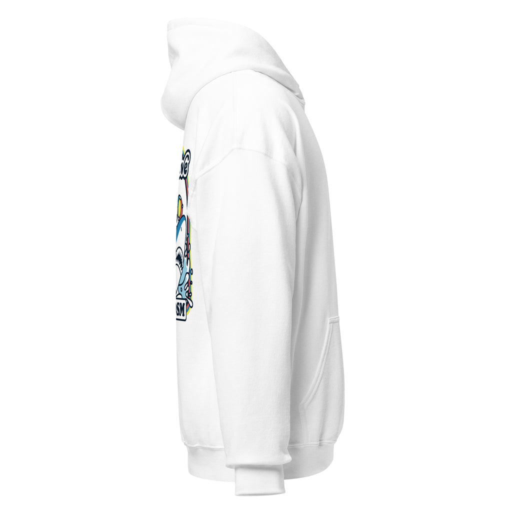 Sudadera elegante de moda con estética urbana y moderna. Diseño inspirado en psicología y con significado profundo. Perfecta para expresar identidad y juventud.